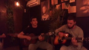 Сербо - Великий Руслан & Набишка- в душе и сердце пустота ( на гитаре)