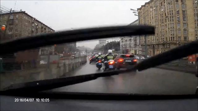 Страшный сон байкера :-)