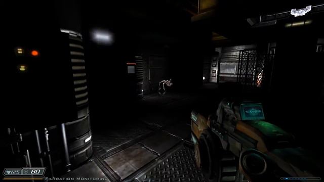 Doom 3 Lost Mission Nightmare Part 3 - Underground 1 смотреть онлайн