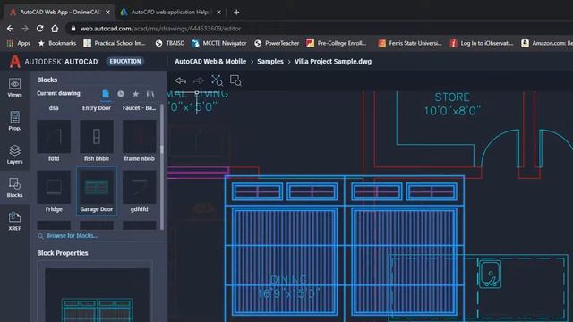 AutoCAD UI User Interface in AutoCAD Web смотреть онлайн