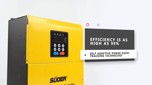 SUOER 5.5KW 3ph Solar Water Pump Inverter อินเวอร์เตอร์ปั๊มน้ำ （PV100 5R5G 4T）