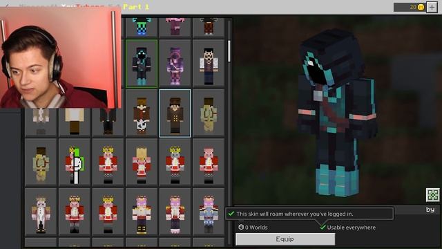 How To Get A Custom Skin in Minecraft Bedrock! (1.19+) | 2023 смотреть онлайн