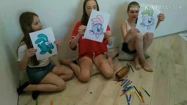 Челлендж 3 Маркера. 3 MARKER CHALLENGE. Мы Рисуем Вы Голосуете. 2я часть! смотреть онлайн