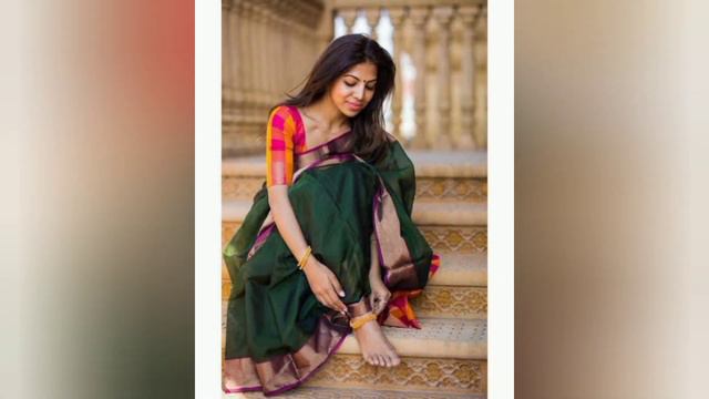 Stylish Sitting Photo Poses Idea In Saree || Saree Photo Poses For Girls смотреть онлайн