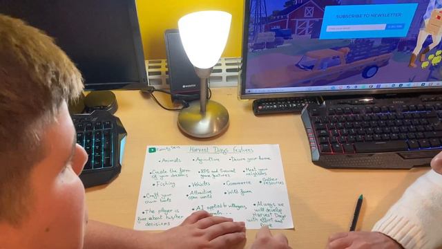 Devlog #1 - STARTING DEVELOPMENT of our DREAM GAME | Harvest Days смотреть онлайн