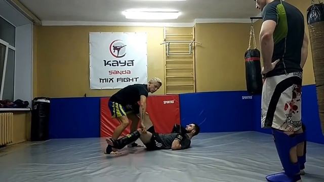 Противодействие лоу-кику и перевод в партер в Смешанных единоборствах смотреть онлайн