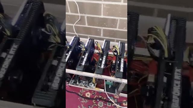 Майнинг ферма на RTX 3060ti смотреть онлайн