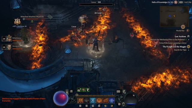 Lost Archives (2x Firewall Hydra Sorcerers) - Diablo 4 Server Slam смотреть онлайн