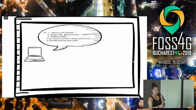 2019 - GRASS GIS in the cloud: actinia geoprocessing смотреть онлайн