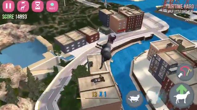 [Goat Simulator] Fly little goat fly! смотреть онлайн