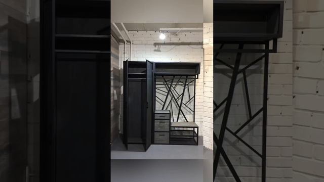 Решение для прихожей👍 #loft #мебель смотреть онлайн