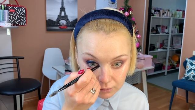 Модный макияж на Новый Год смотреть онлайн