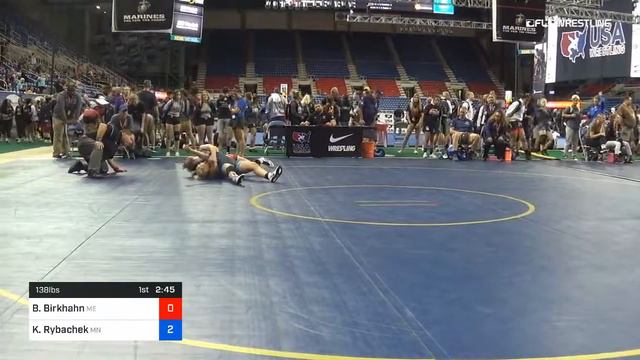 138 Lbs Cons 16 2 Brooke Birkhahn Maine Vs Kya Rybachek Minnesota смотреть онлайн