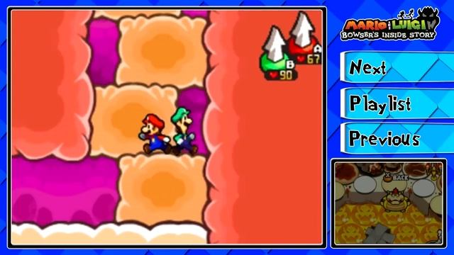 Mario & Luigi: Bowser's Inside Story - Back Tracking | Episode 46 Let's Play Walkthrough смотреть онлайн