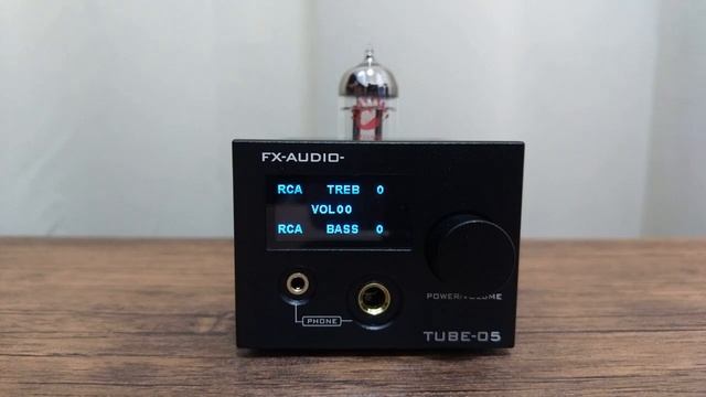 FX-AUDIO- TUBE-05 Amplificatore cuffie / Preamplificatore смотреть онлайн