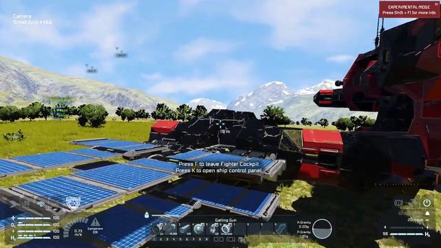 Space Engineers - First Enemy Base TAKEOUT with the Fighter Ship - Episode 11 смотреть онлайн
