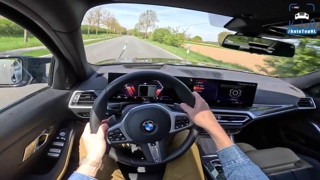 2023 BMW M340i LCI REVIEW On AUTOBAHN | The PERFECT DAILY?!