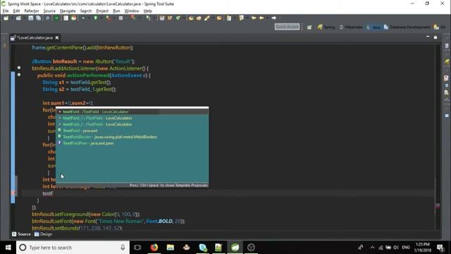 Love Calculator using Java swing II Java easy Game смотреть онлайн