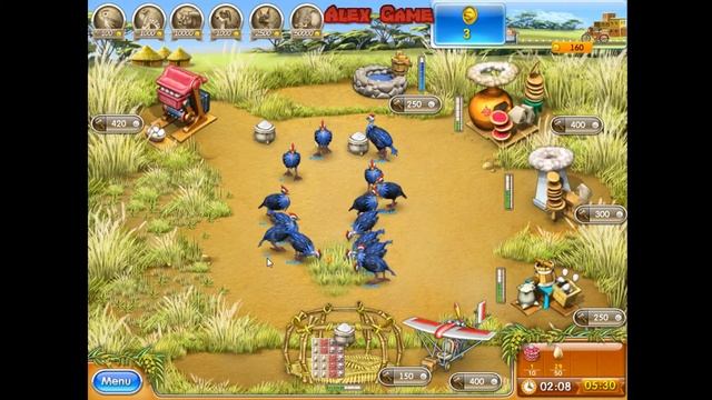 Farm Frenzy 3 Madagascar (level 15) Only GOLD Веселая ферма 3 Мадагаскар (Уровень 15) Золото