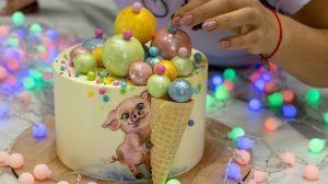 Новогодний торт 2019- Я - ТОРТодел!