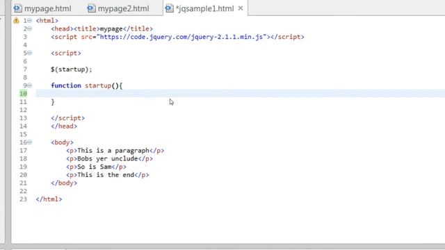 JQuery 1 Hour Tutorial (Easy) Part 2 - JQuery Selectors смотреть онлайн