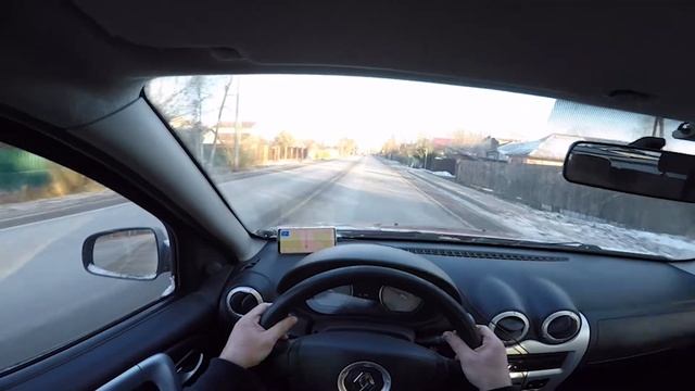 Рено Сандеро 1.6 поездка на 380 км смотреть онлайн