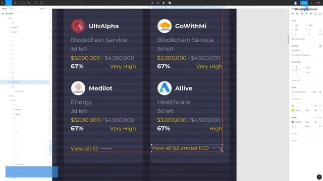 Подробный курс по Фигме. Урок 11 — Компоненты в Фигме #5 — Адаптив через дубликат макета смотреть онлайн