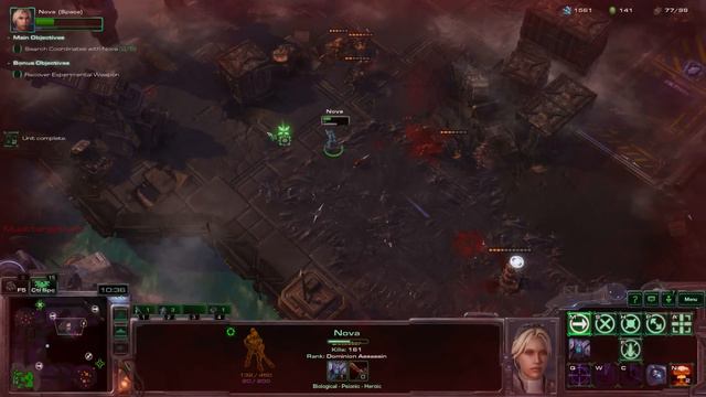 Flashpoint Brutal Walkthrough - Starcraft 2: Nova Covert Ops #6 смотреть онлайн