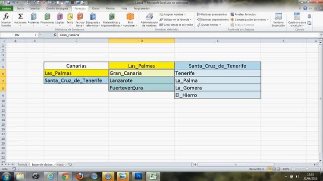 Listas desplegables dependientes con Excel 2007 / 2010. (4,09') смотреть онлайн