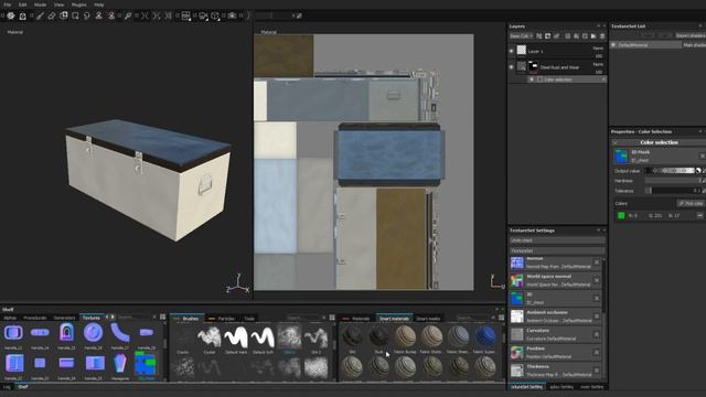 #48 Текстурирование в Substance Painter 2 смотреть онлайн