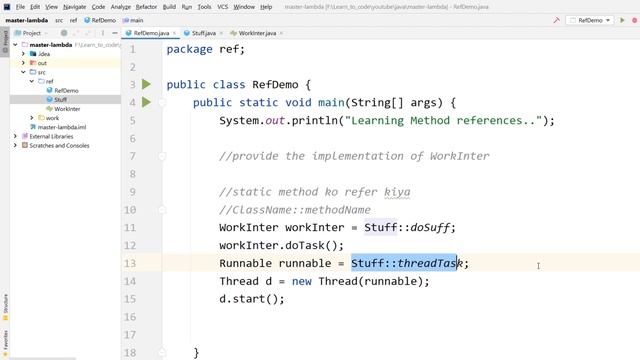 ? Method and Constructor References Crash Course | Java 8 new features | Hindi смотреть онлайн