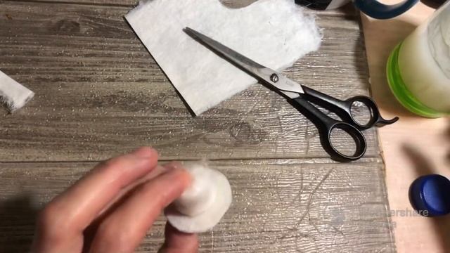Шляпа из ваты для ватных игрушек мастер-класс