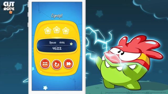 Обзор Cut the Rope: Time Travel. смотреть онлайн