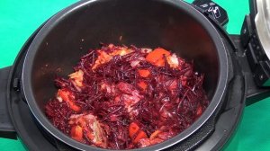 Мультиварка-скороварка. Борщ с говядиной в REDMOND-M110