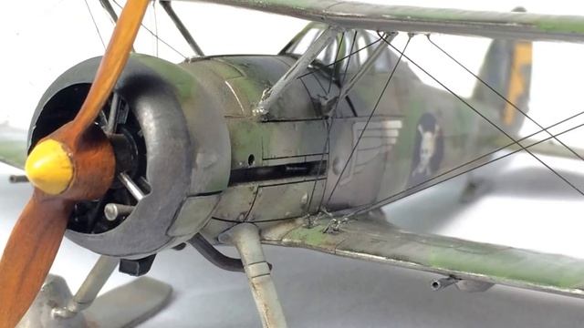 AIRFIX 1/72 Gloster Gladiator смотреть онлайн
