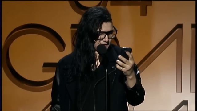GRAMMYs Live - Skrillex Accepting His FIRST GRAMMY