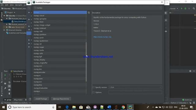 How to install numpy in PYCHARM IDE смотреть онлайн