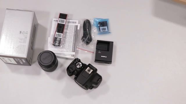 Unboxing Canon Camera EOS 2000D 18-55 IS + 75-300 смотреть онлайн