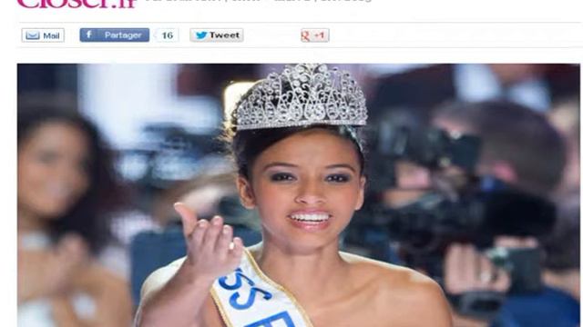 Flora Coquerel Miss France 2014 rêve de rencontrer Beyonce... смотреть онлайн