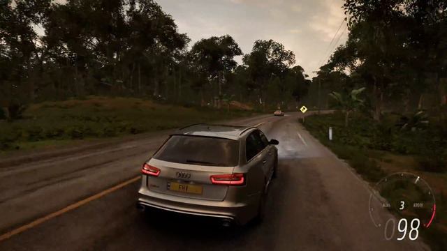 Launch Control in Forza Horizon 5 | Audi RS6 C7 Avant смотреть онлайн