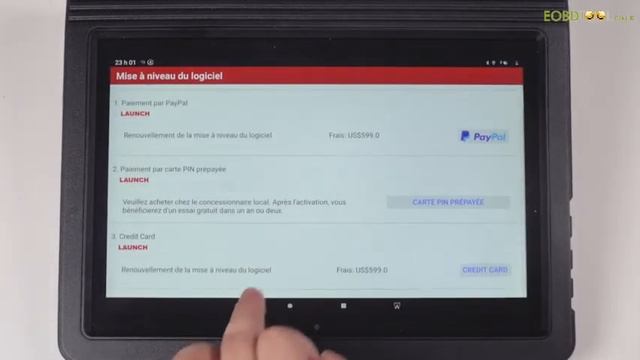 LAUNCH X431 V+ Change language Demo смотреть онлайн