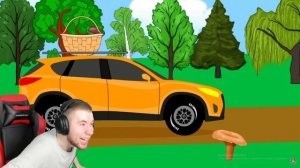 ТикТак смотрит мультик про грибы