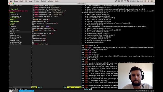 Node.js API testável #15 - Autenticando com Json Web Token e Passport.js смотреть онлайн