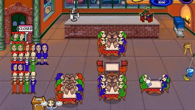 Diner Dash 2: Restaurant Rescue - Tony's Ristorante - Level 16 смотреть онлайн
