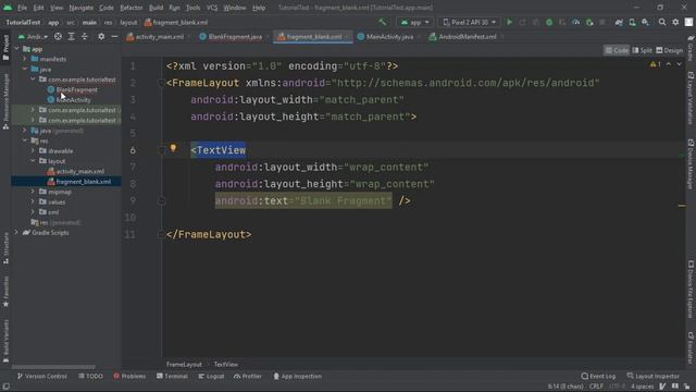 Android Fragment (Java) смотреть онлайн