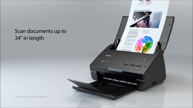 Scanner Brother Desktop ADS 2000e смотреть онлайн