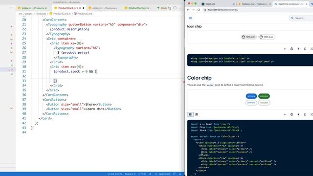 Ejemplo de uso de MUI (Material UI) + Firebase 9 en ReactJS - Parte 8 смотреть онлайн