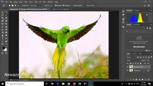 How to Use Magic Wand Tool in Photoshop | Quick Selection (2018) смотреть онлайн