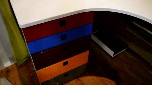 Мебель в детскую МДФ Белый глянец BLUM AVENTOS HKXS Tip-on смотреть онлайн