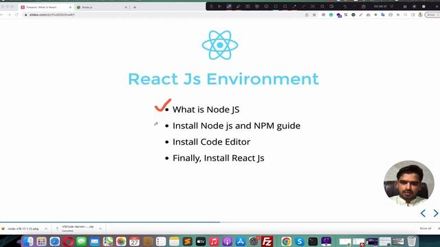 React Js Tutorial in Hindi & Urdu # 2 - Environment Setup (Install Node and NPM Server) смотреть онлайн
